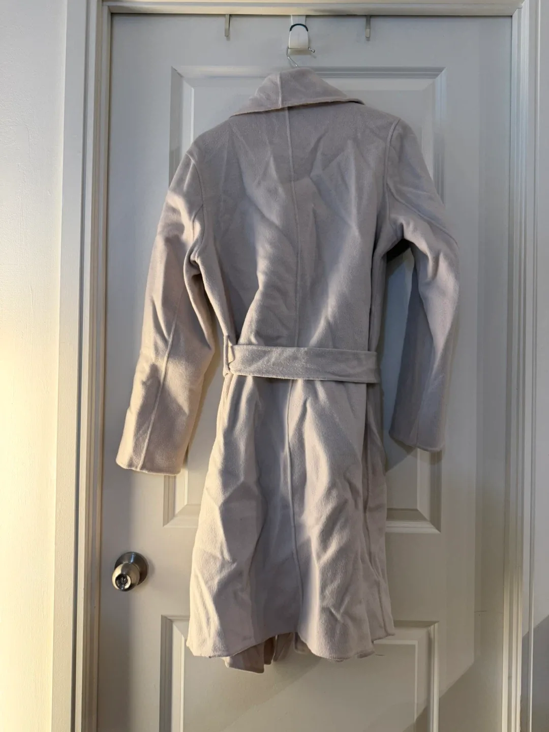 New Danier Samantha Stone Coat - Size M image indicator(3)