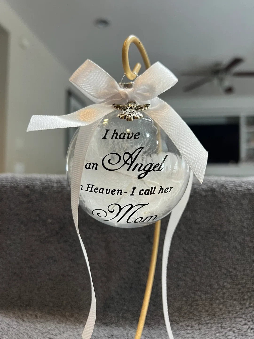 Angel in Heaven Christmas Ornament - Mom image indicator(2)