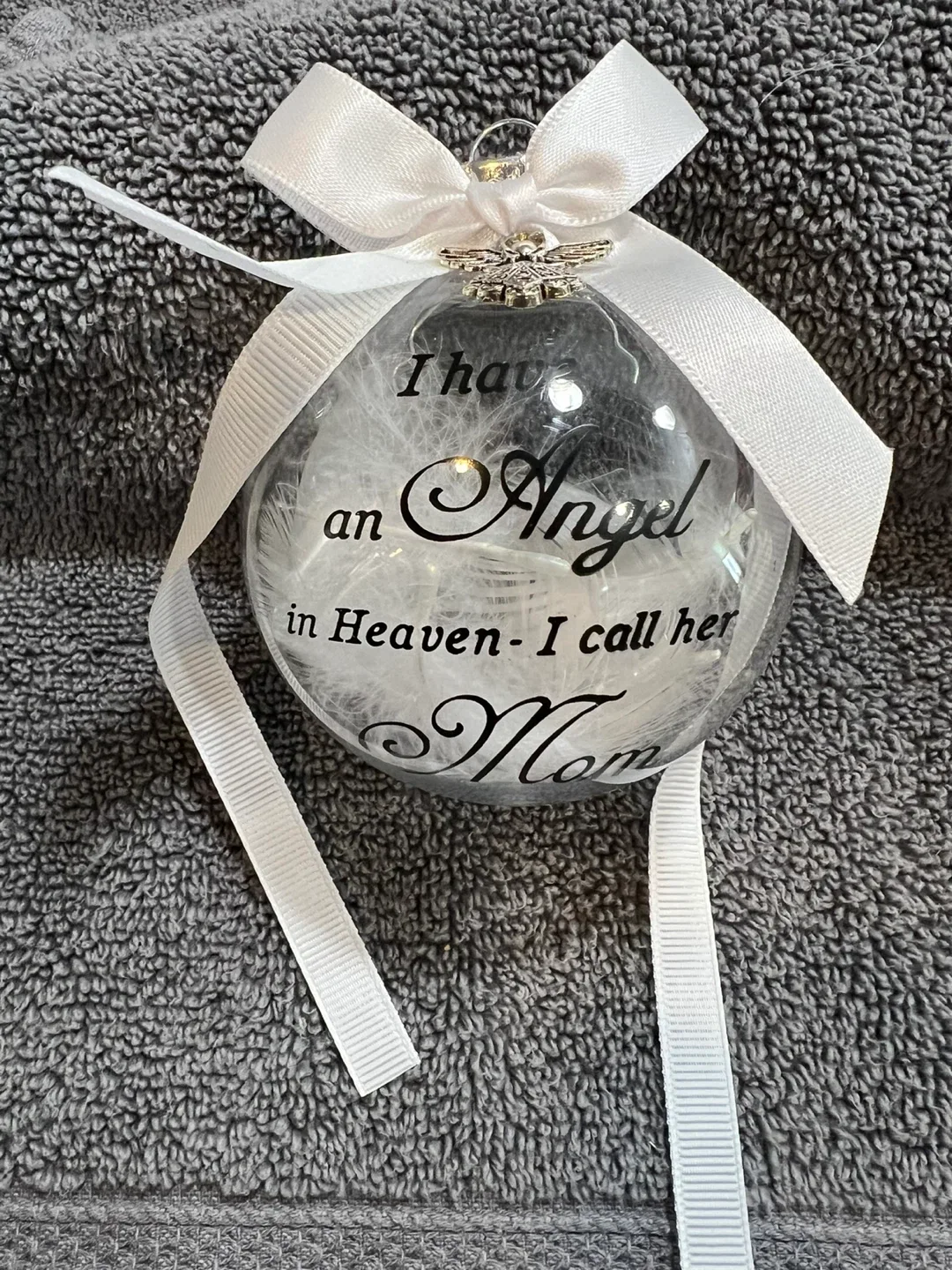 Angel in Heaven Christmas Ornament - Mom