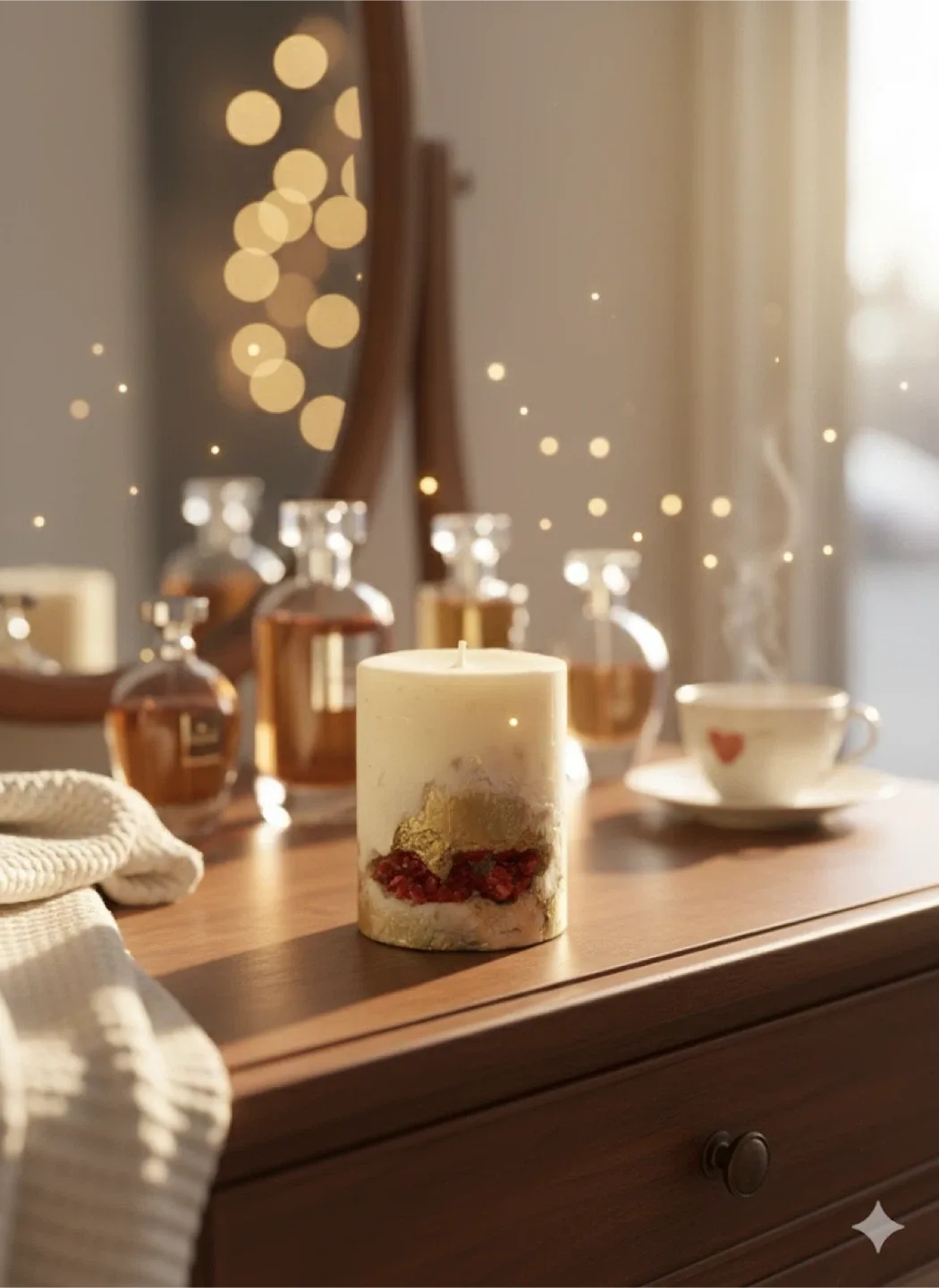 Decorative Pillar Candle