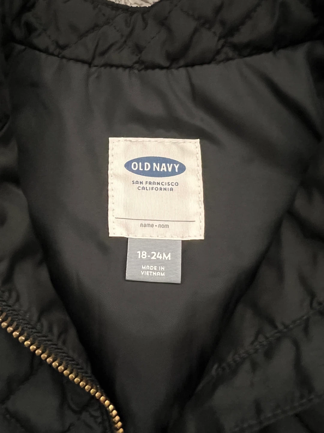 Old Navy Quilted Vest - 18-24M - photo 4