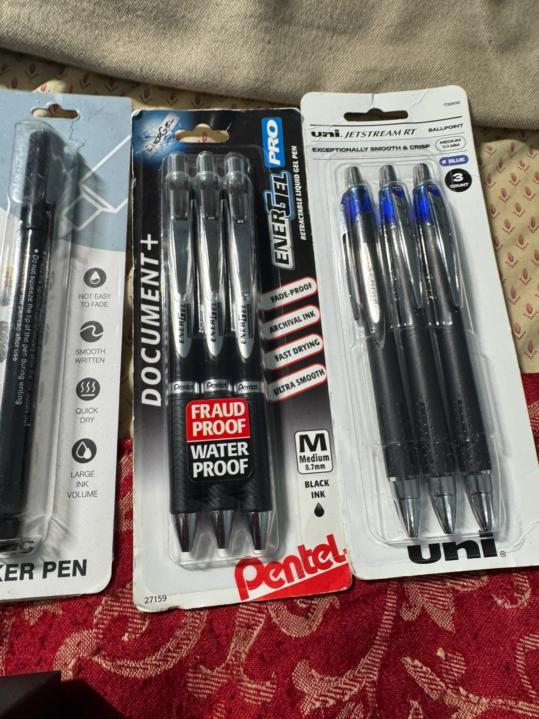 Variety of Pens: Uni-ball, Pentel, Acrylic Marker Pen - photo 4
