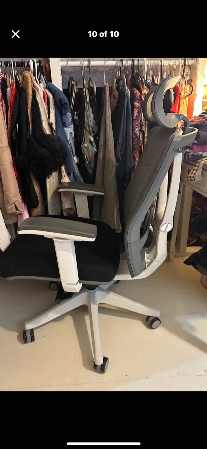 Used Ergonomic Office Chair - Grey and Black