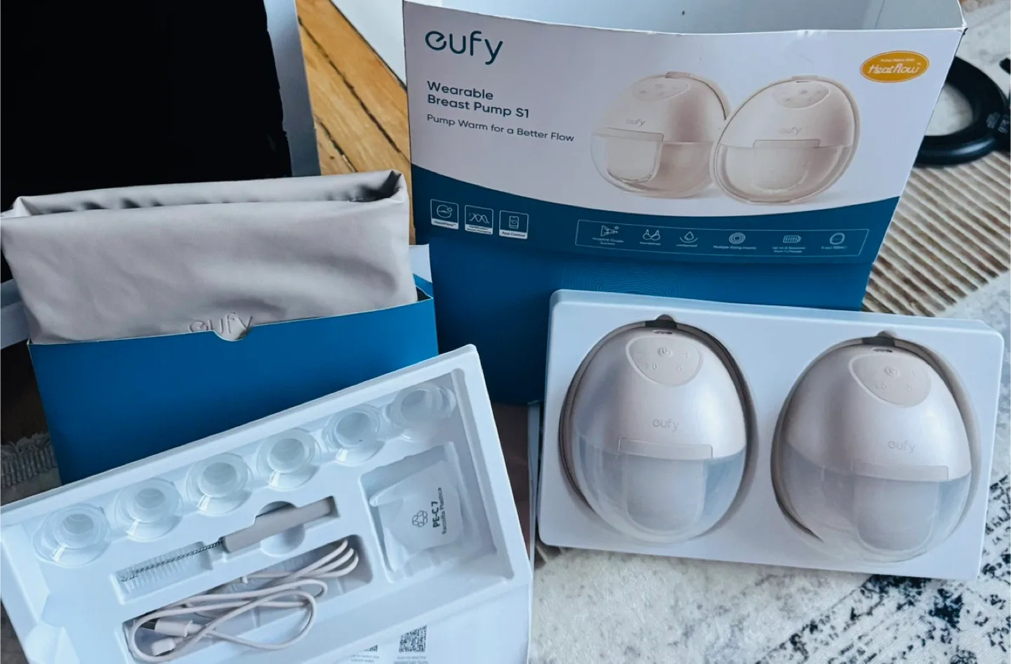Eufy Wearable Breast Pump S1 - New!
