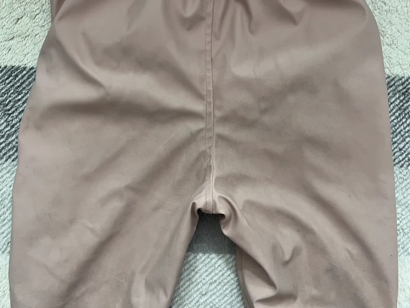 Zara Kids Rubberized Water Resistant Overalls - Size 2 Years image indicator(4)