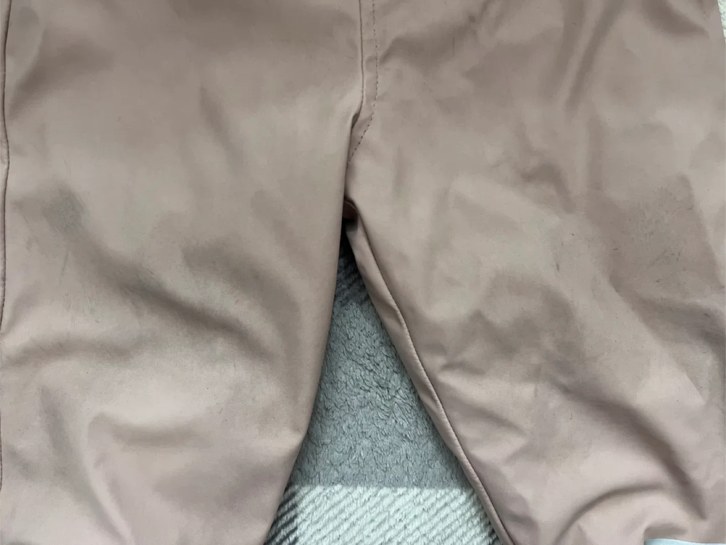 Zara Kids Rubberized Water Resistant Overalls - Size 2 Years image indicator(3)