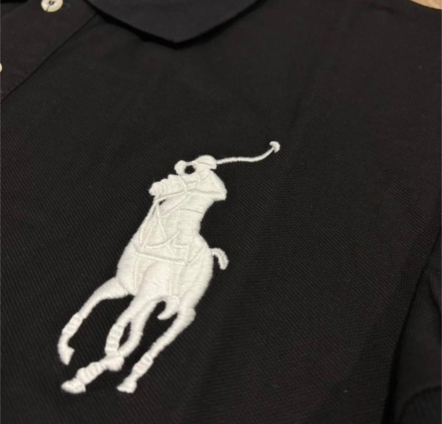 Polo Ralph Lauren New York Black Crest Polo Shirt image indicator(3)