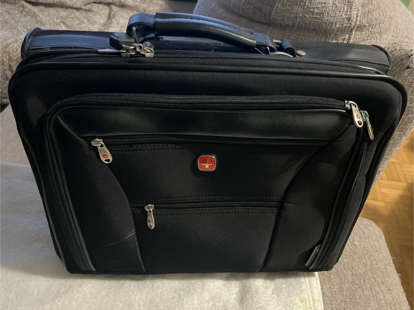 Wenger Black Rolling Suitcase