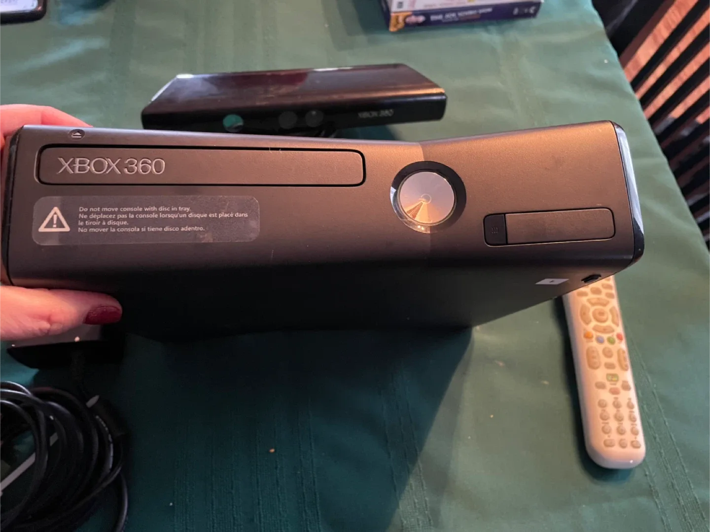 Xbox 360 Console with Kinect and Games image indicator(5)
