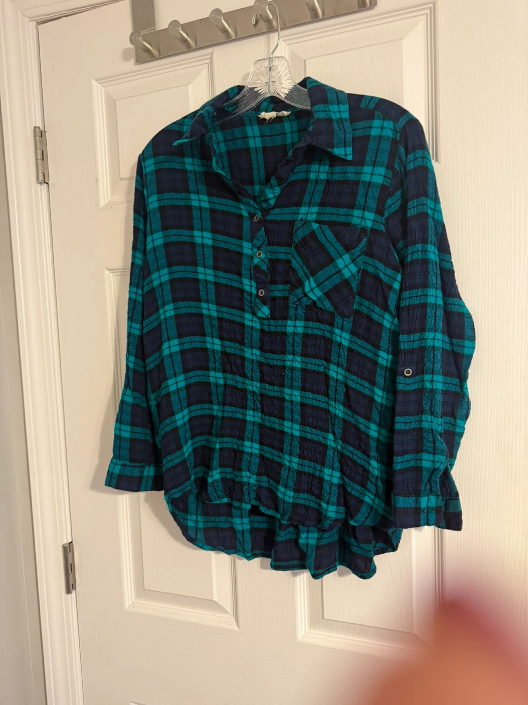 Jane and Bleeker Plaid Shirt - Size M