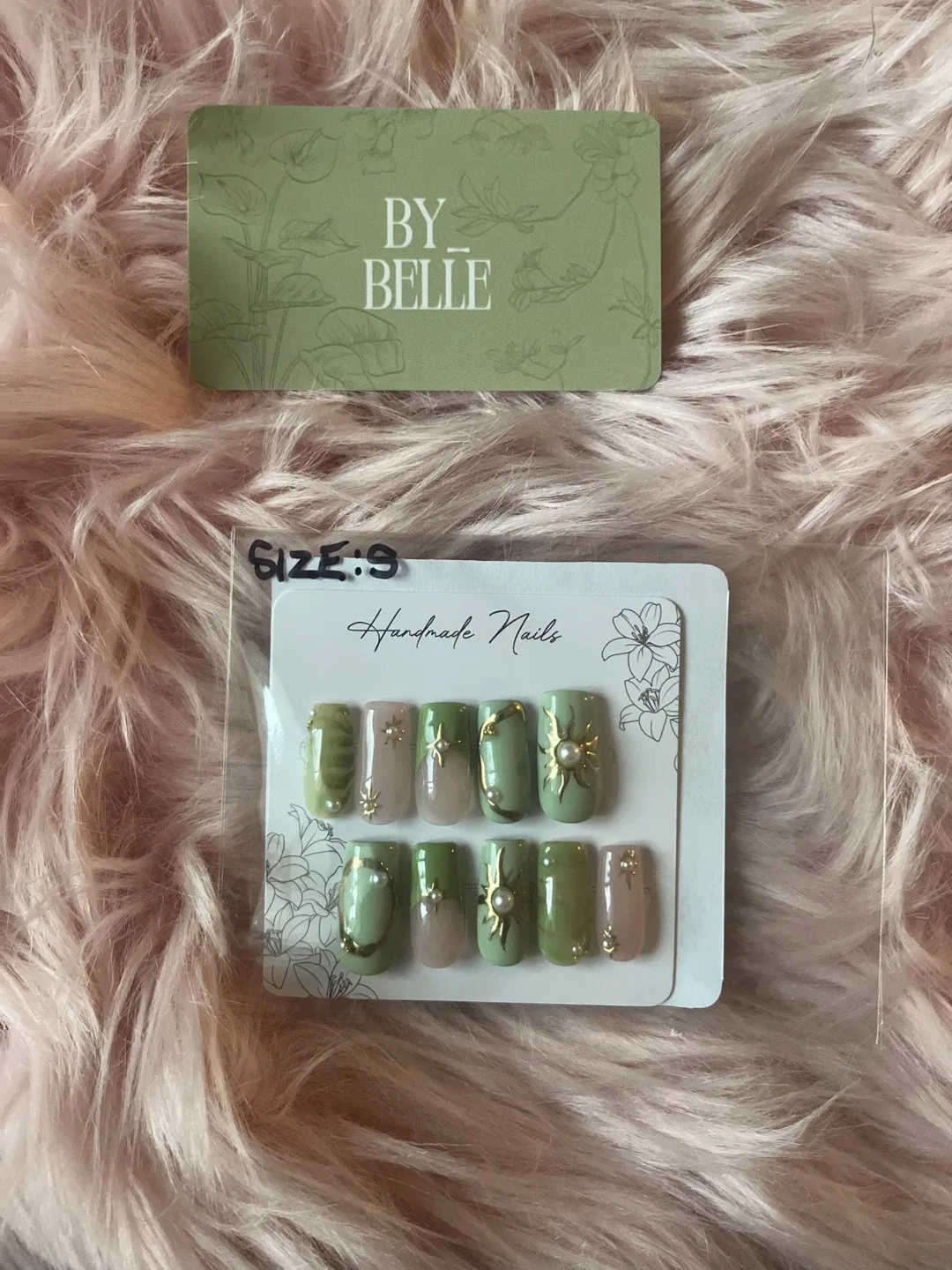 Handmade press on nails❤️