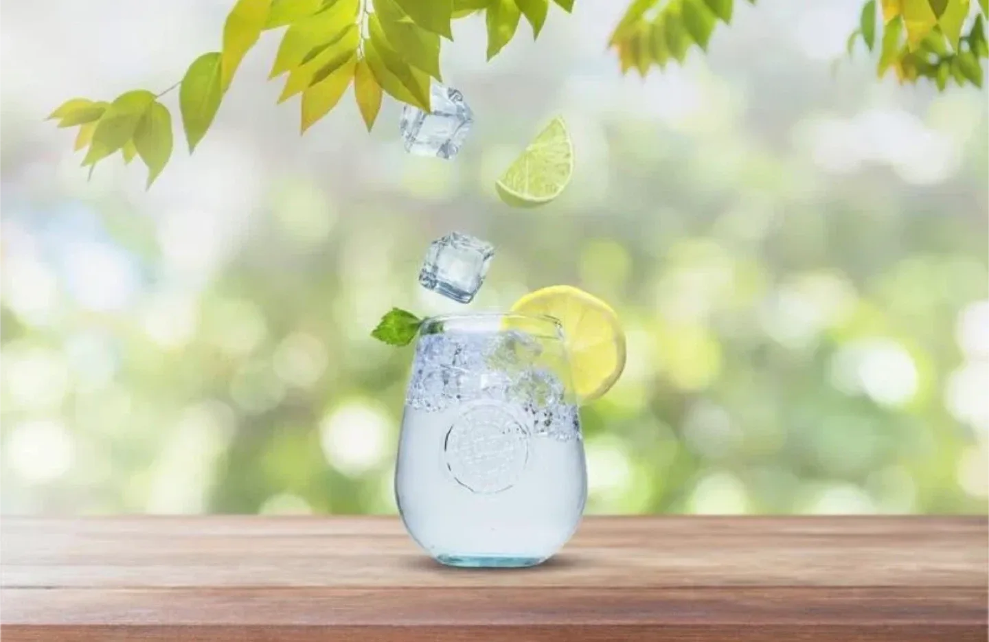 8 Authentic Recycled Glass Tumblers - Set of 4