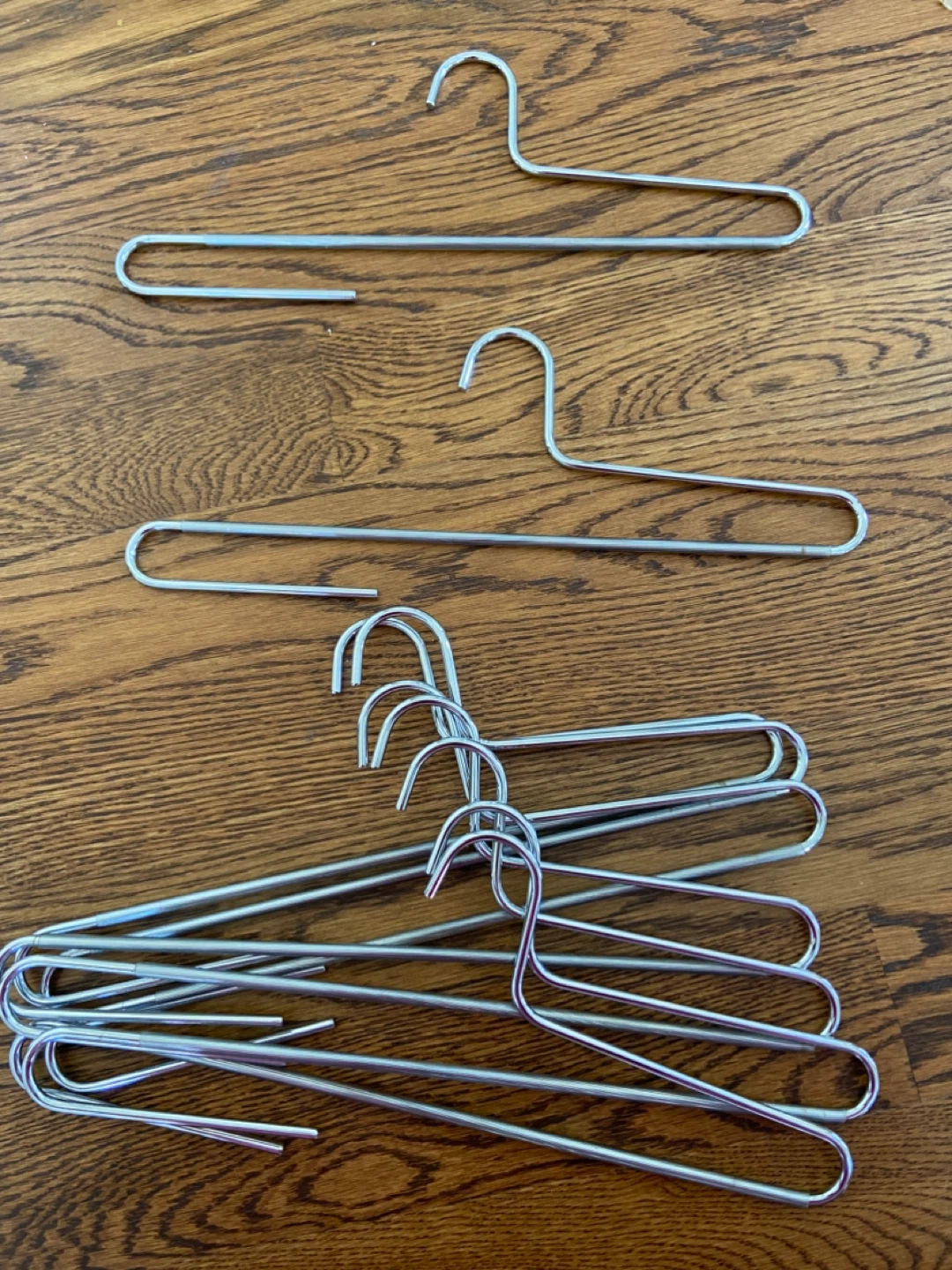 17 heavy duty metal hangers (please read description) - photo 5