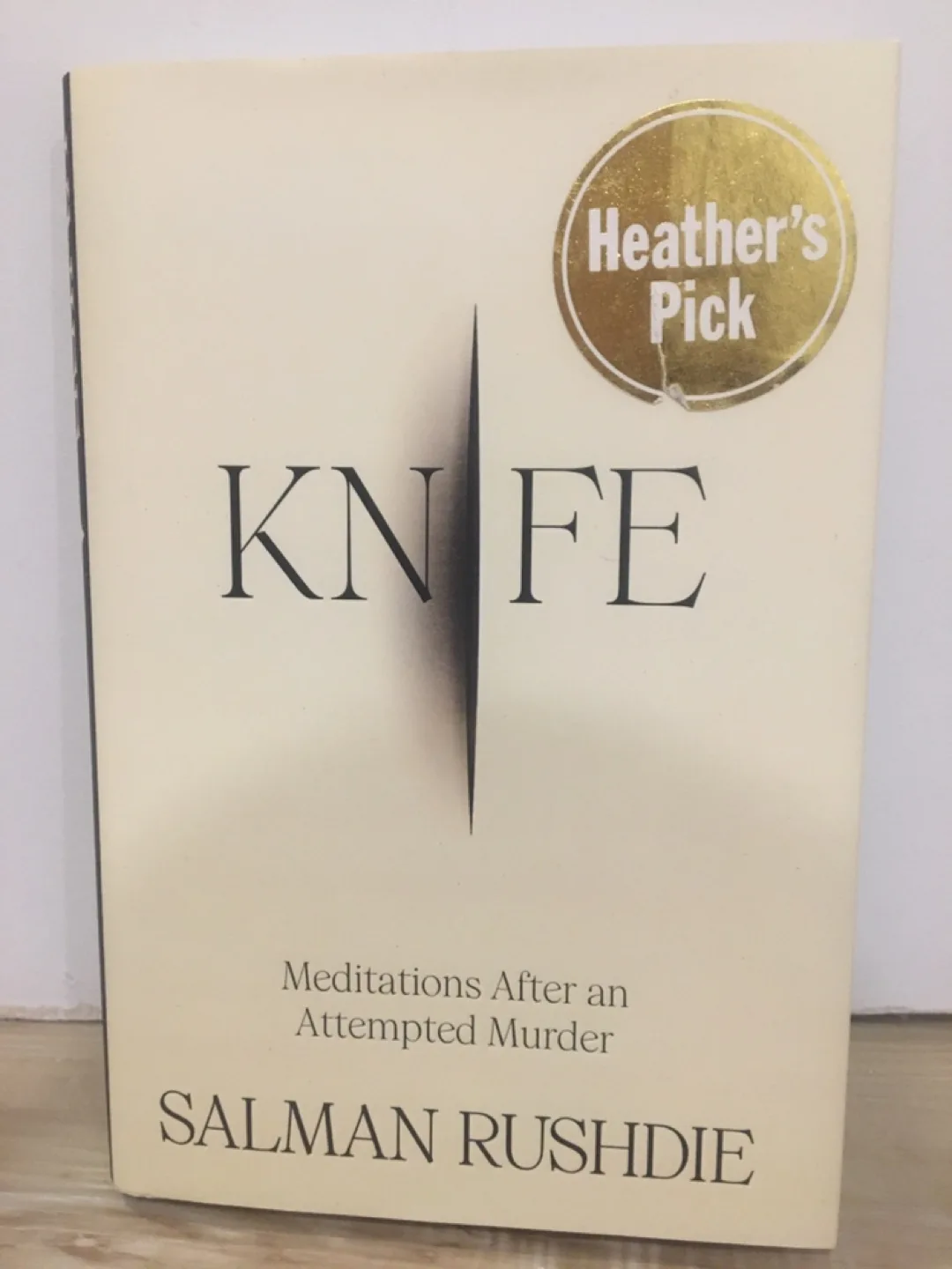 Knife: Meditations After an Attempted Murder by Salman Rushdie