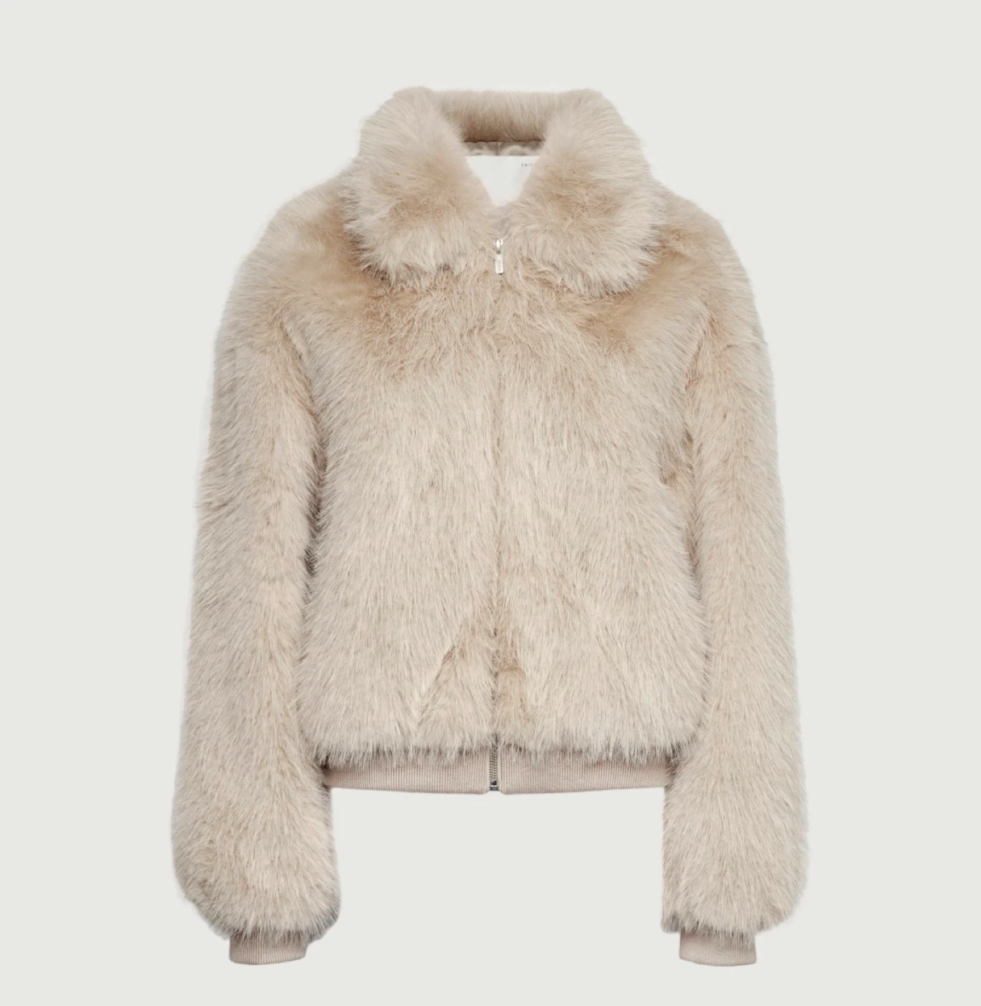 Oak and Fort Faux Fur Bomber Jacket - photo 2
