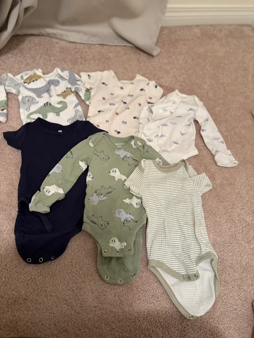 Baby Clothes Bundle - H&M, Carters, Various Sizes
