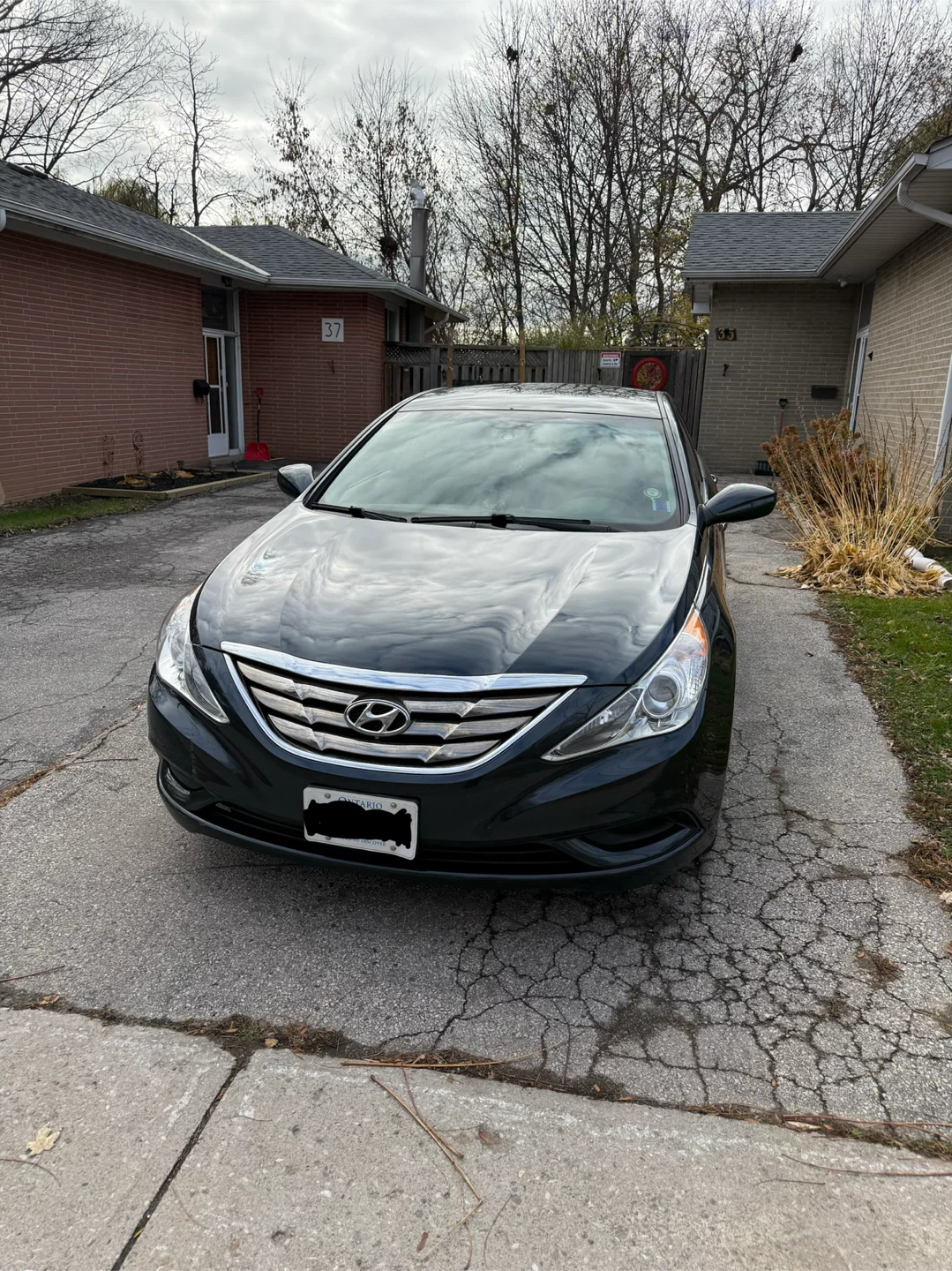 Hyundai Sonata 2013 Blue - photo 2