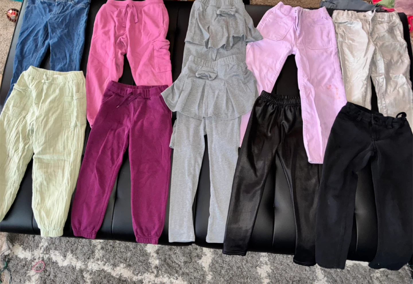 Girls' Pants Bundle - Various Styles & Sizes
