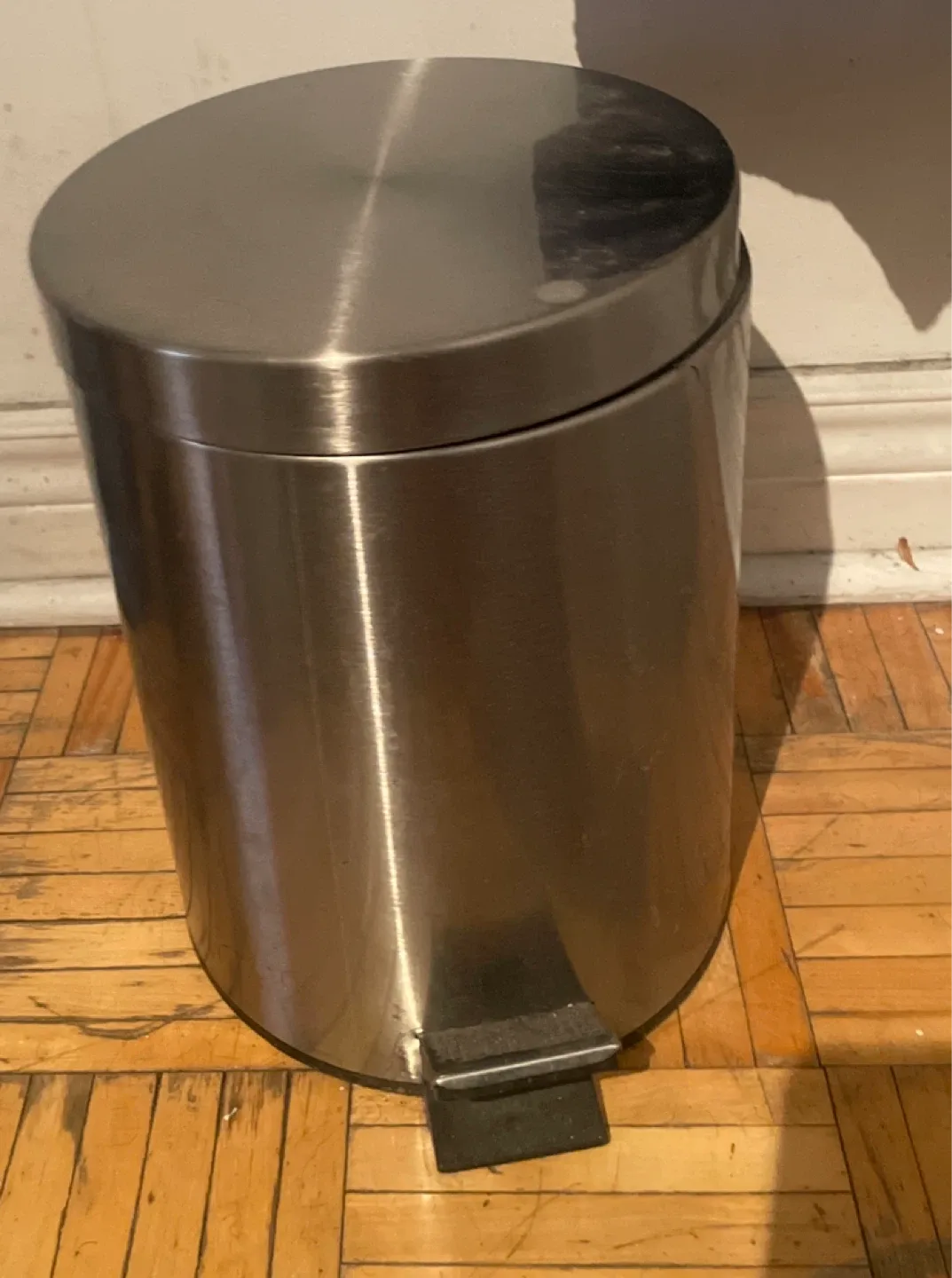 Stainless Steel Step-On Trash Can