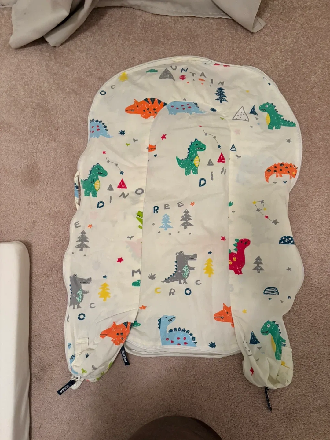 Mekki Dinosaur Baby Lounger cover