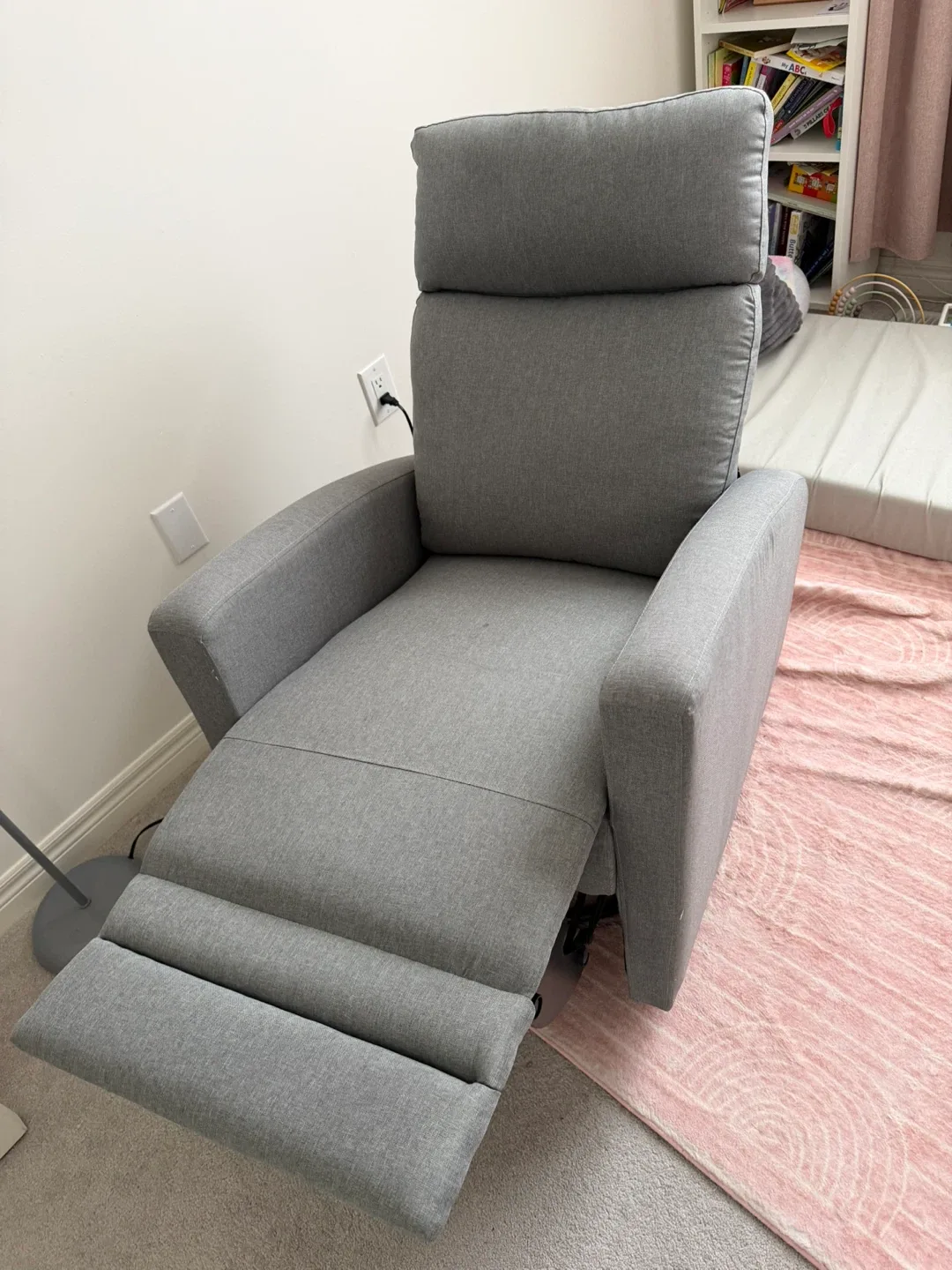 Grey Recliner Chair