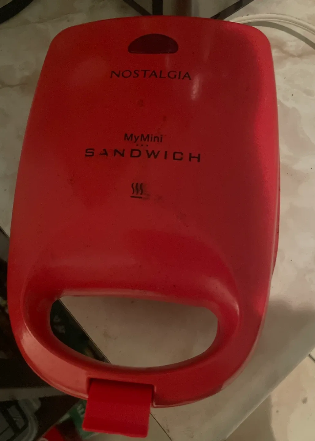 Nostalgia MyMini Sandwich Maker - Red