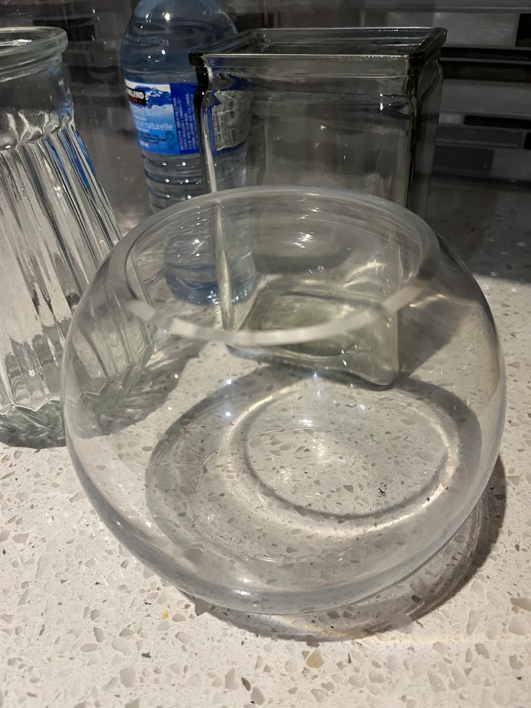 Assorted Clear Glass Vases - Set of 5 - photo 3