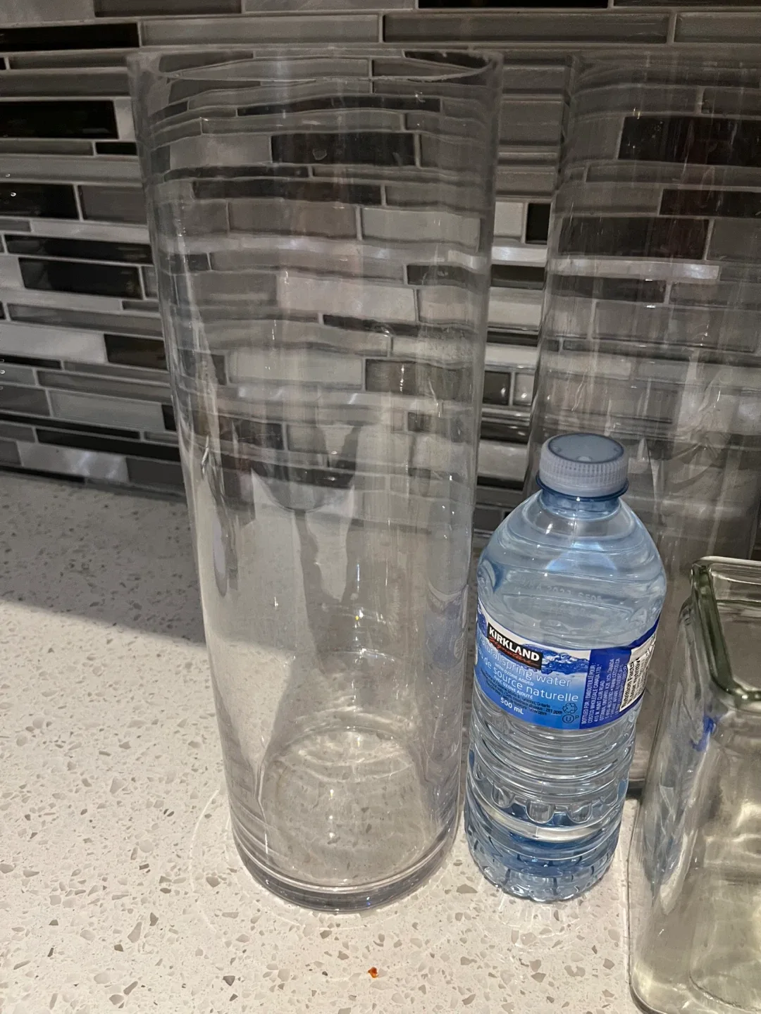 Assorted Clear Glass Vases - Set of 5 image indicator(6)