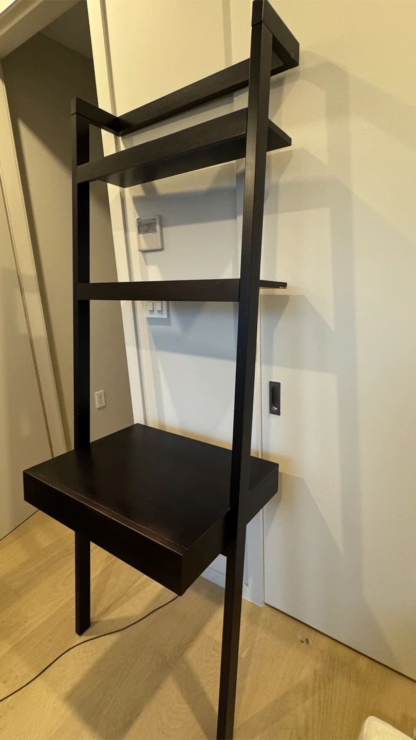 Crate & Barrel Sawyer  Brown Desk ladder - photo 5