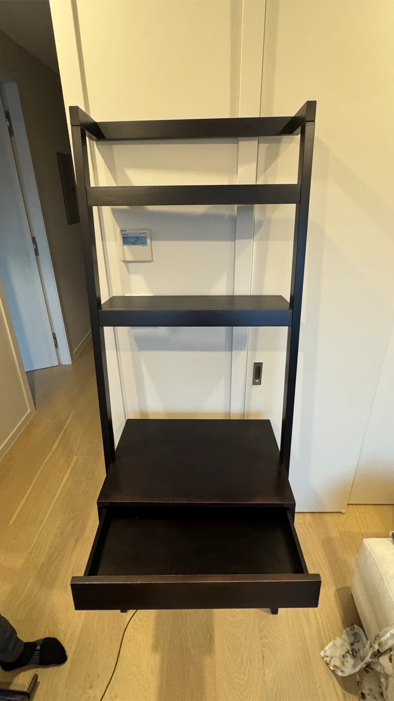 Crate & Barrel Sawyer  Brown Desk ladder - photo 3