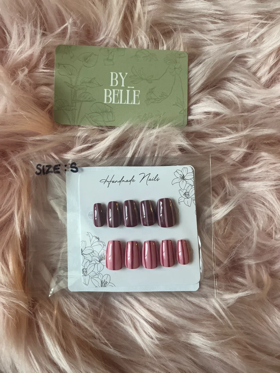 Handmade press on nails❤️