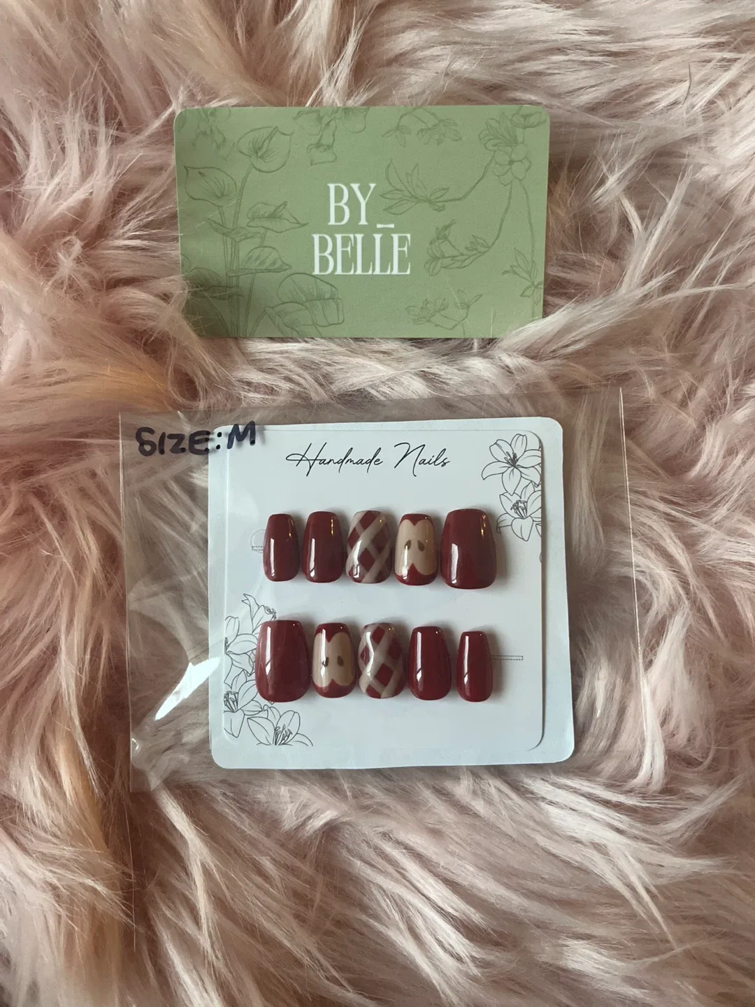 Handmade press on nails❤️