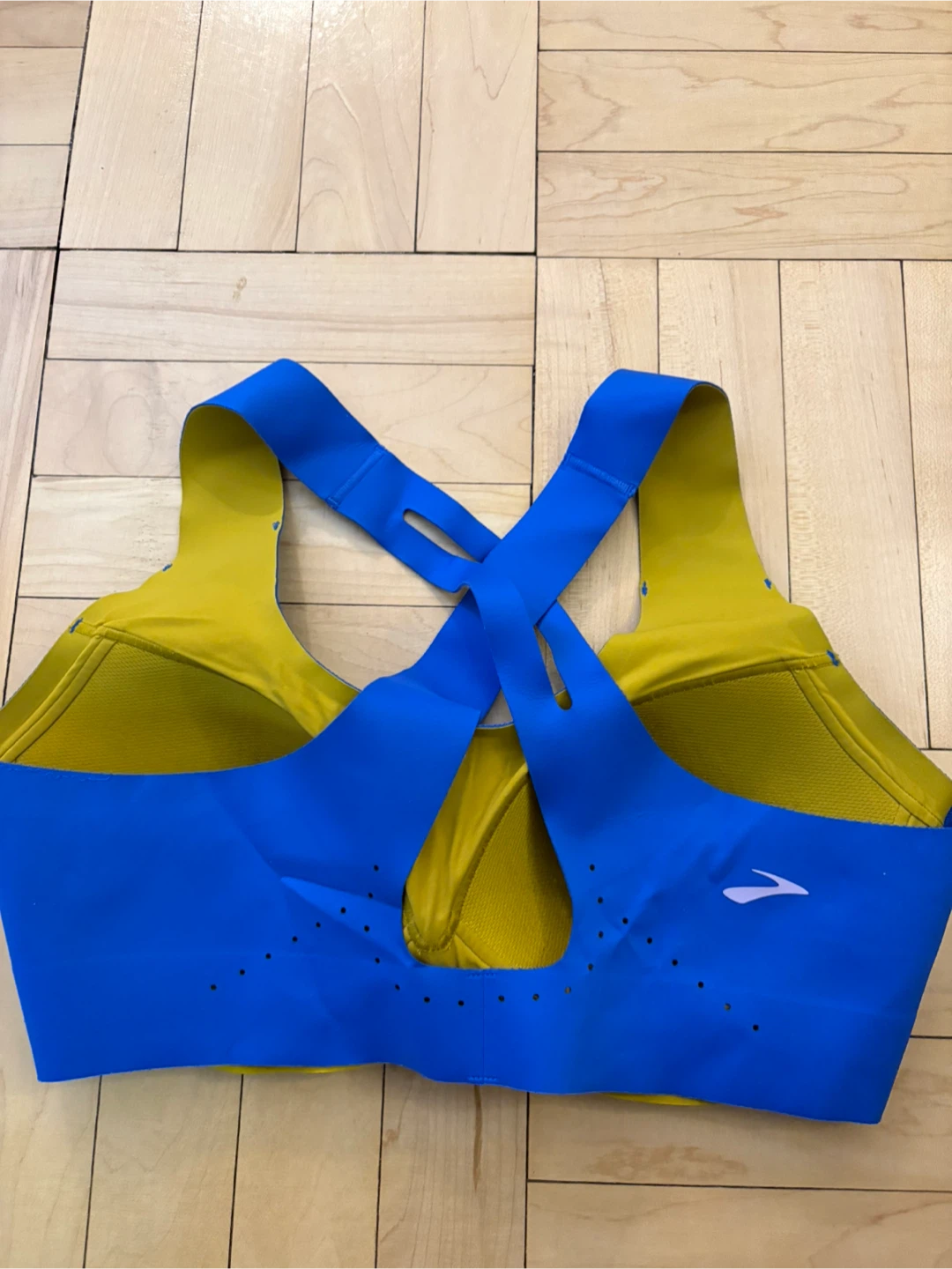 Brooks Dare Crossback Bra, Blue - photo 2