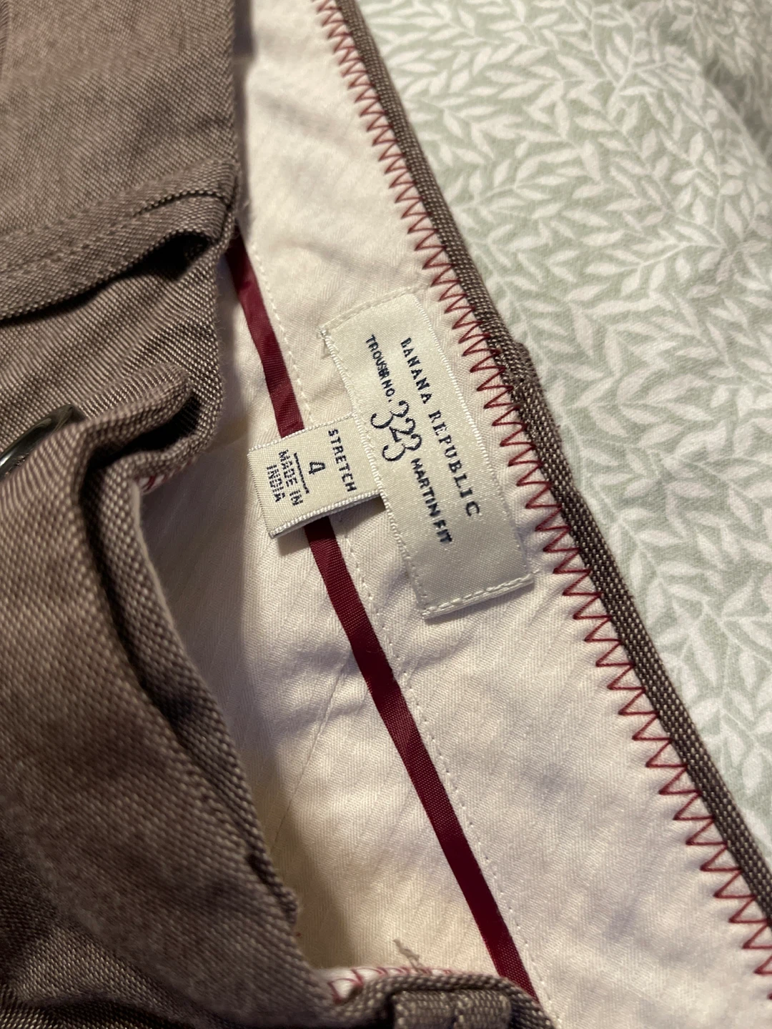 Banana Republic Martin Fit Trousers - Size 4 - photo 2