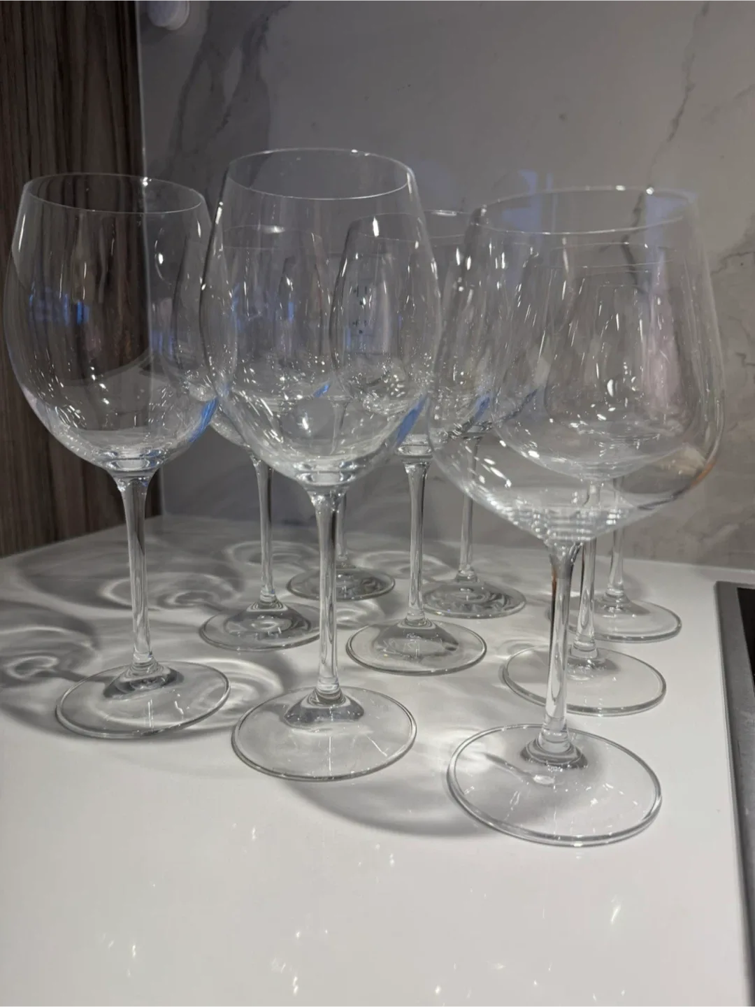 Set of 9 Wine Glasses