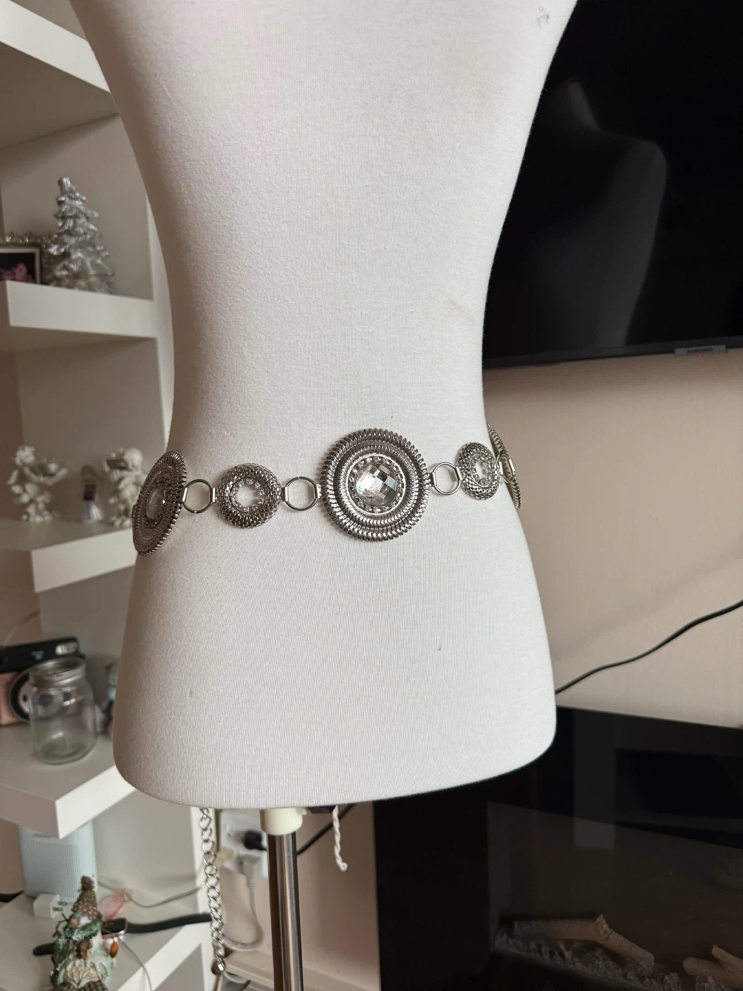 Silver Fashion Belt - photo 4