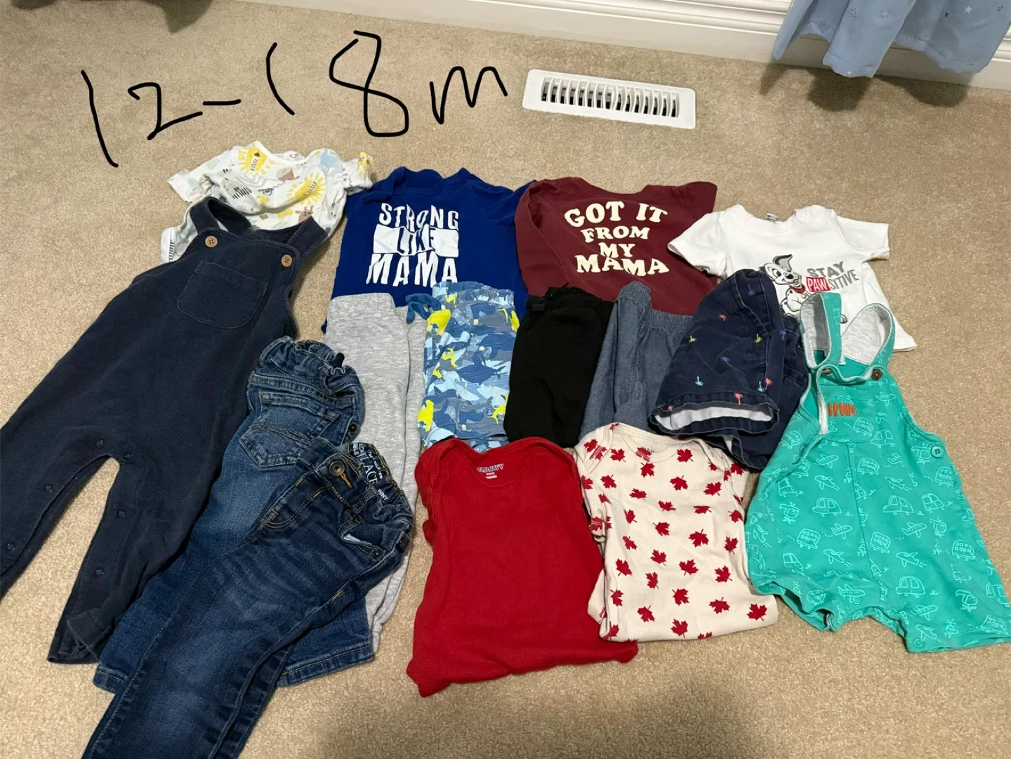 Kids Clothes Bundle (Sizes 12M-3T) image indicator(7)
