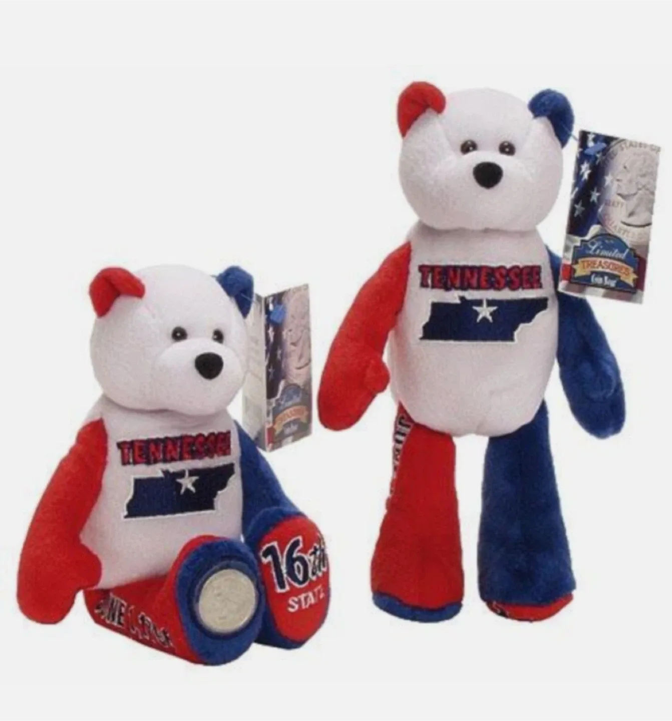 Tennessee Limited Treasures Coin Bear