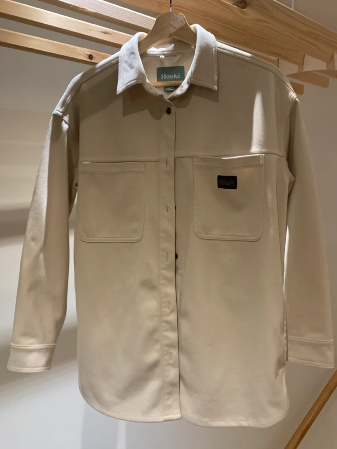 Hooké Beige Shirt Jacket image indicator(2)
