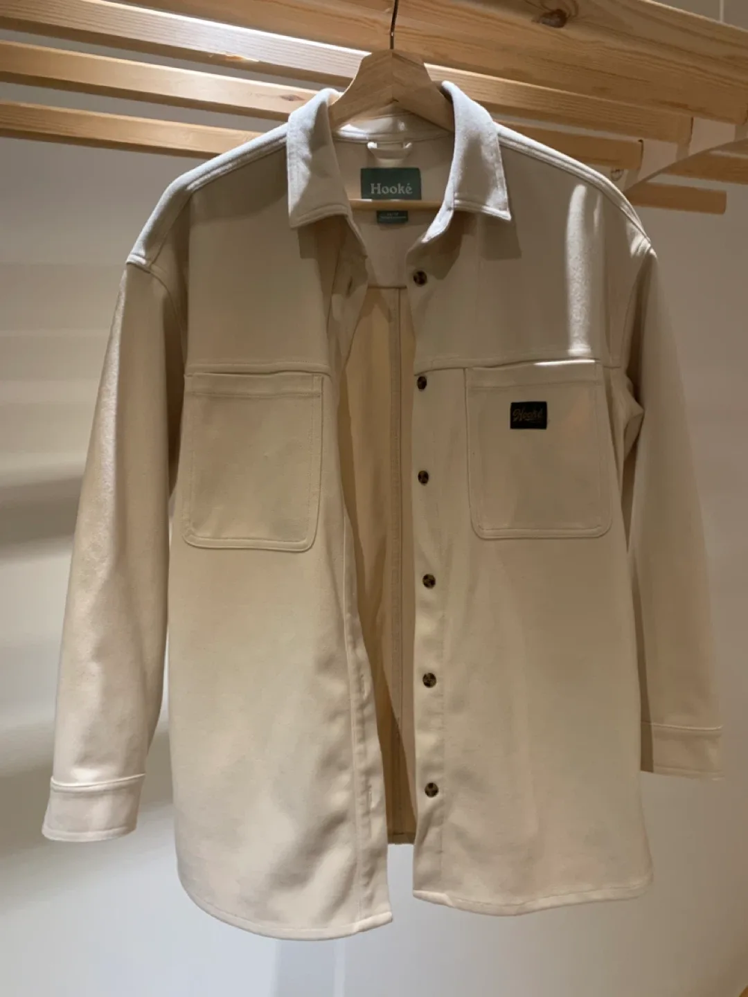Hooké Beige Shirt Jacket