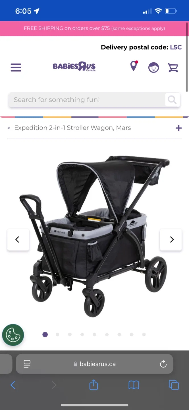 Baby Trend Expedition 2-in-1 Stroller Wagon image indicator(3)