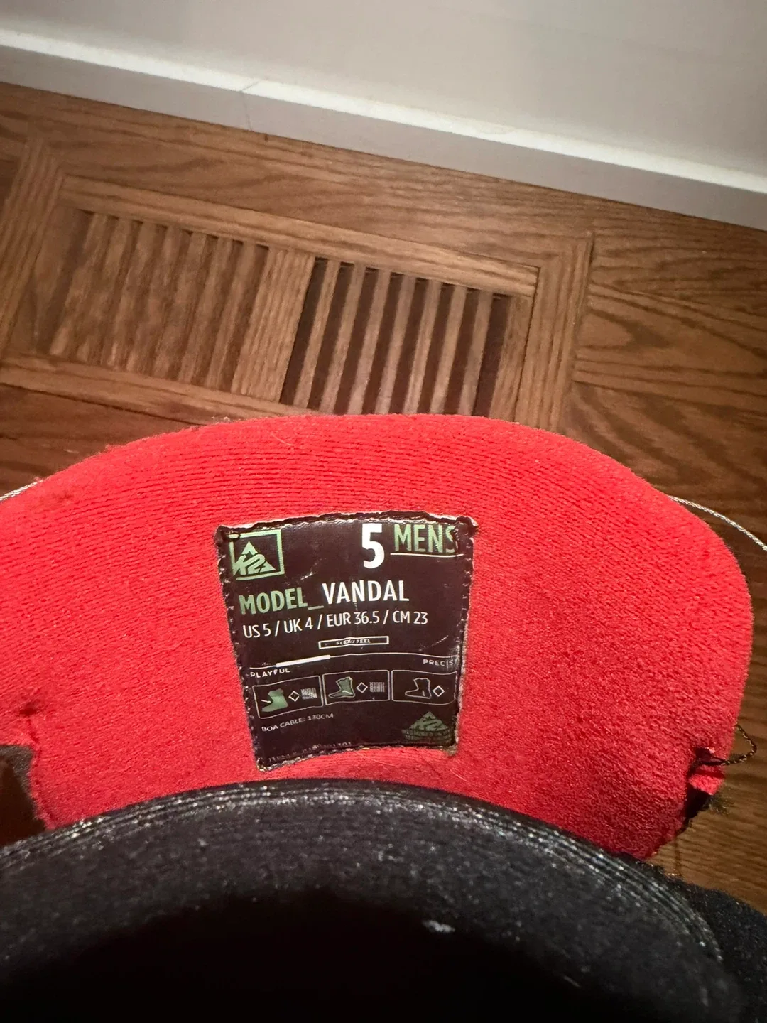 K2 Vandal Snowboard Boots - US 5 Mens image indicator(5)