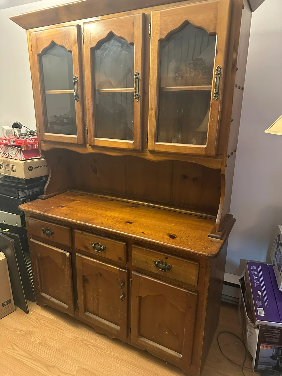 Vintage Wooden Hutch