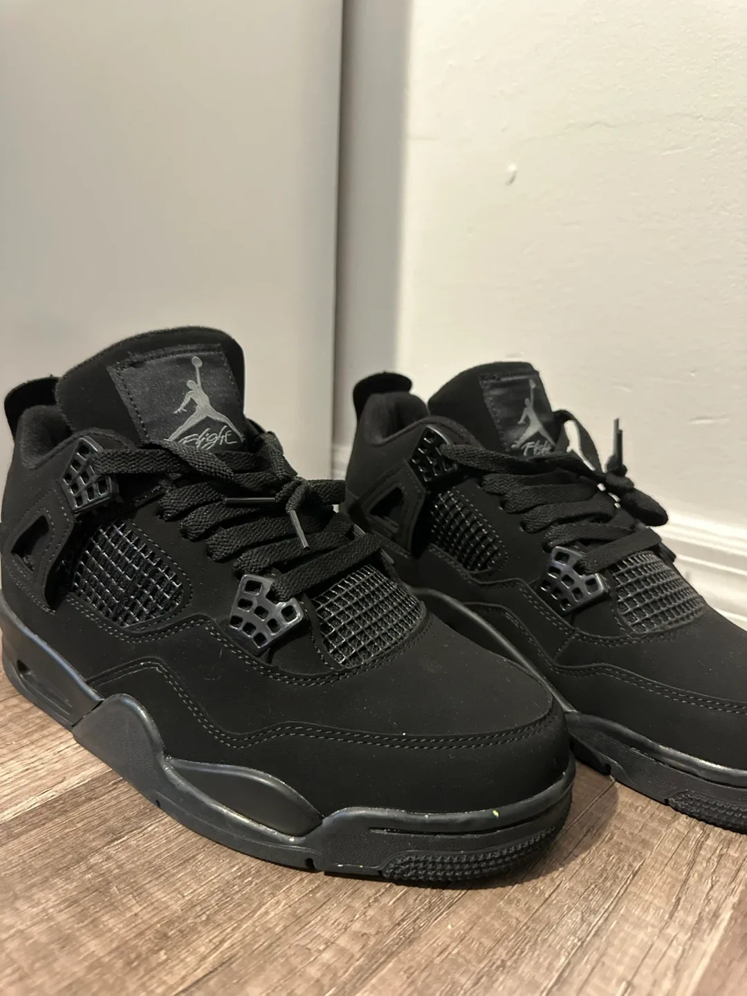 Jordan 4 Retro Black Cat.  (NO BOX) image indicator(3)