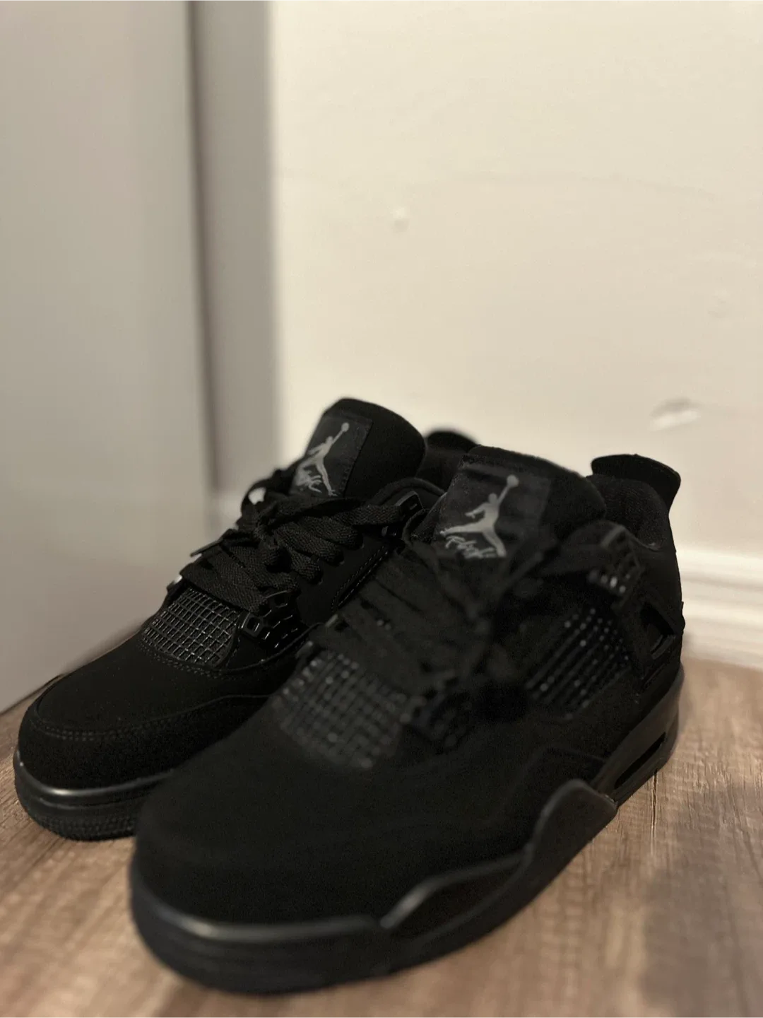 Jordan 4 Retro Black Cat.  (NO BOX)