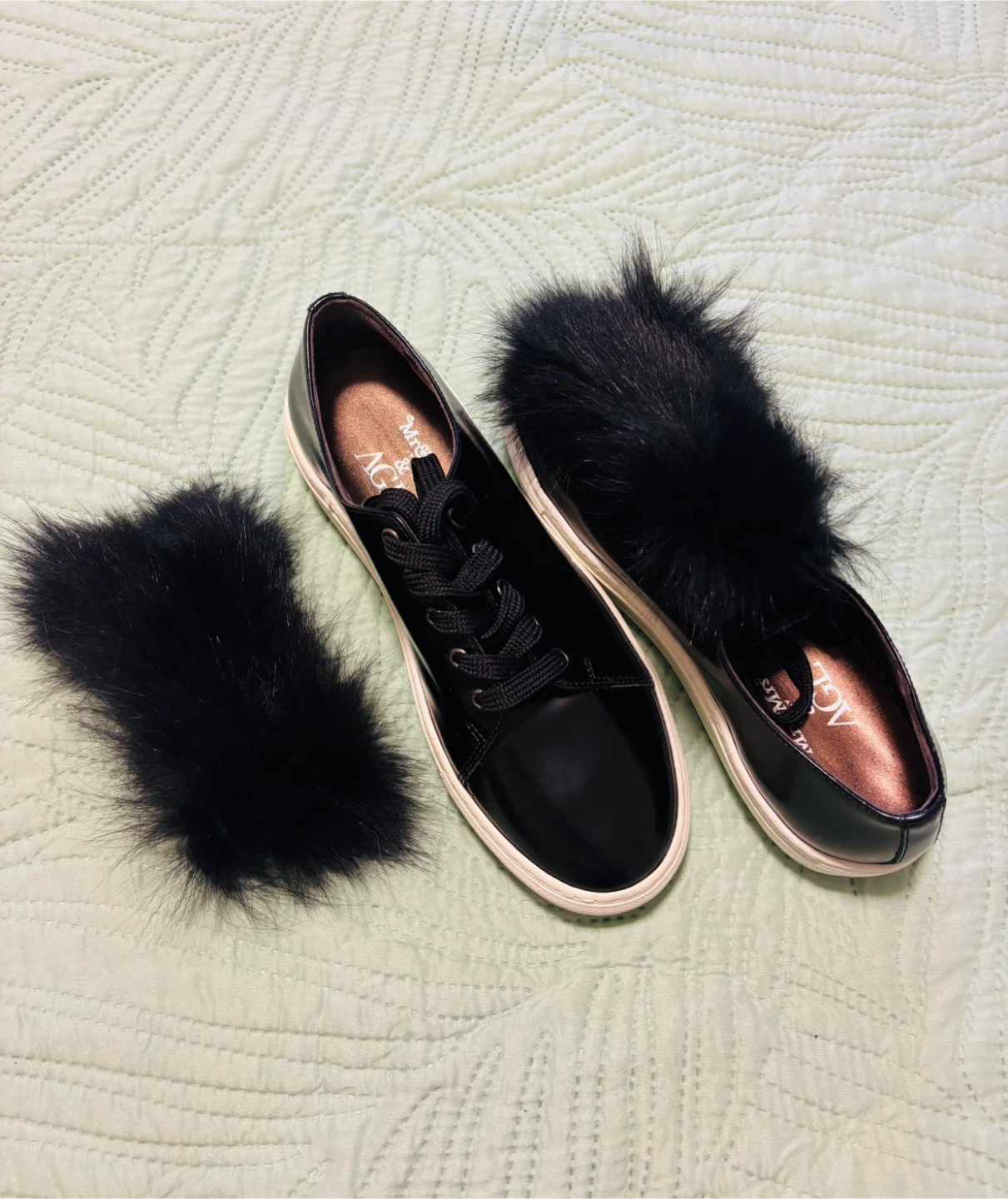 Mr&Mrs Italy Women's Leather Sneakers Size 37 Black