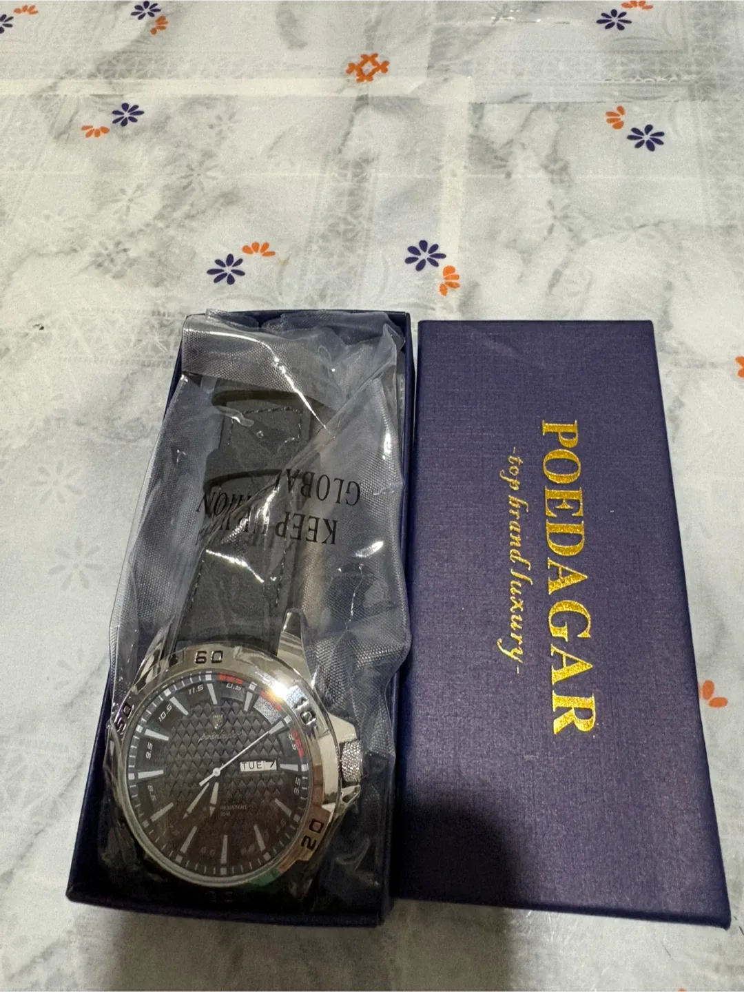 Brand New Poedagar Men’s Watch – With Box – Stylish Design image indicator(4)