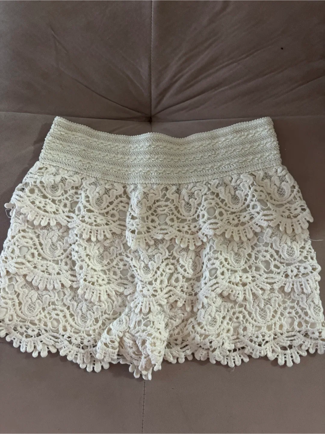 Lace Shorts - Size Small