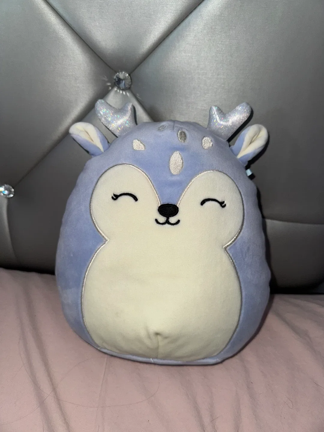 Squishmallows Reindeer Plush - Light Blue