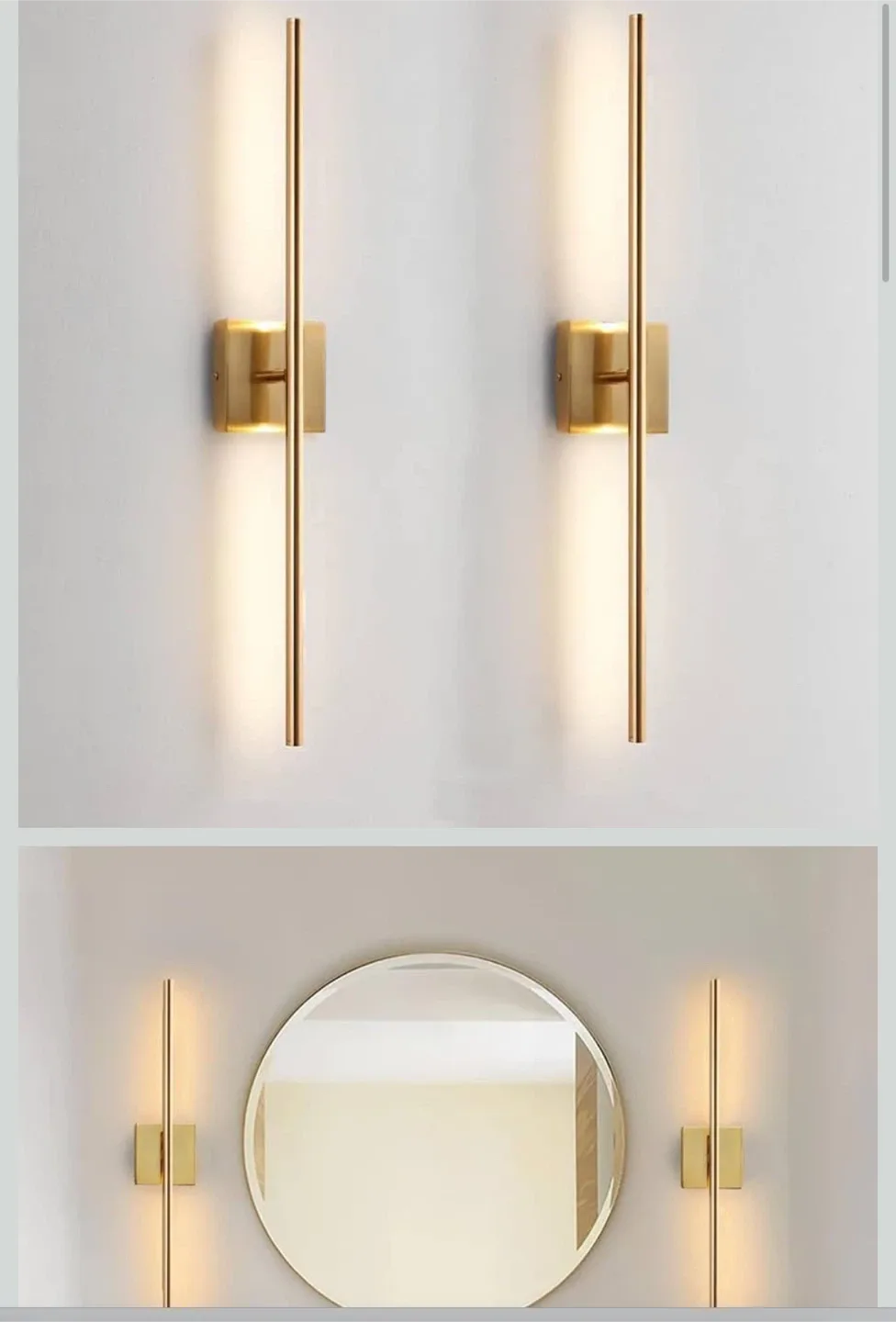 LED Wall Sconces Light (Set of 2)